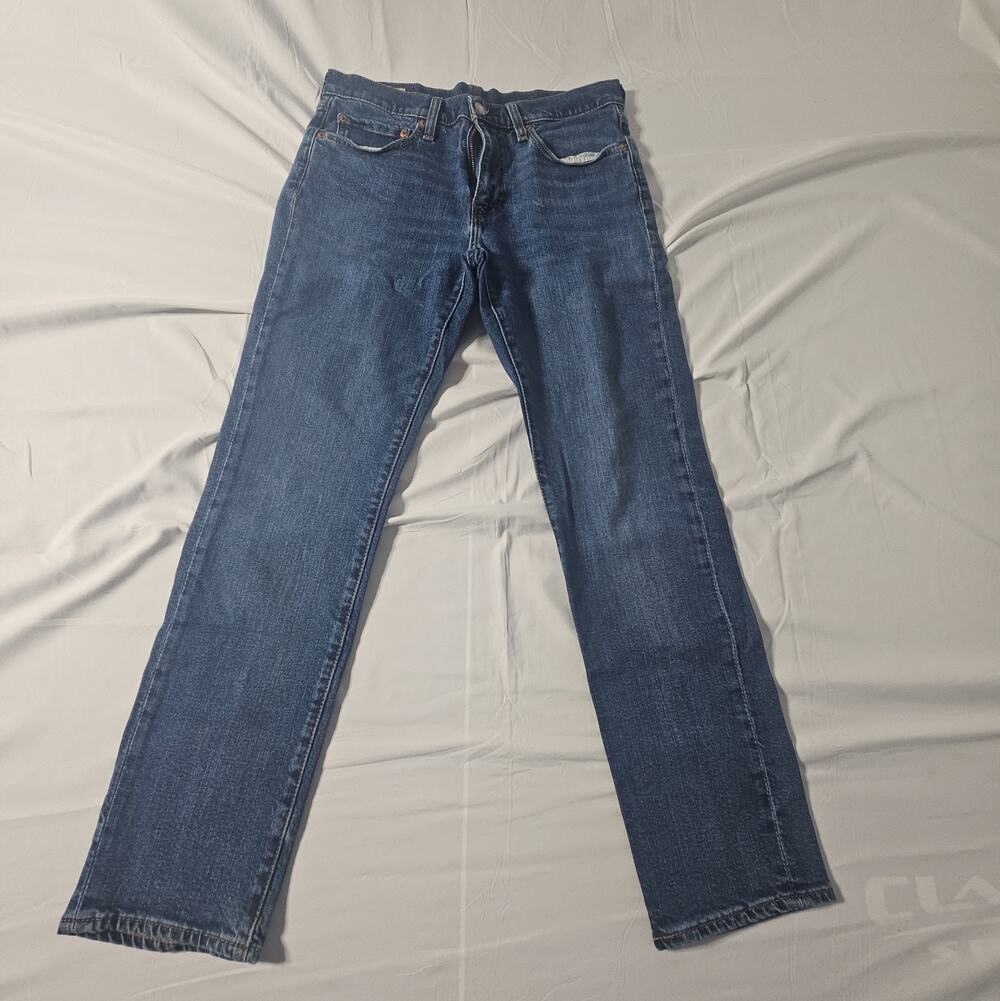 Levi's 511 Premium Men's 31x30 Slim Fit Blue Stretch Jeans Cotton Lyocell